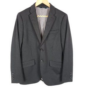 Perry Ellis Dark Gray Blazer 2 Button Sport Coat